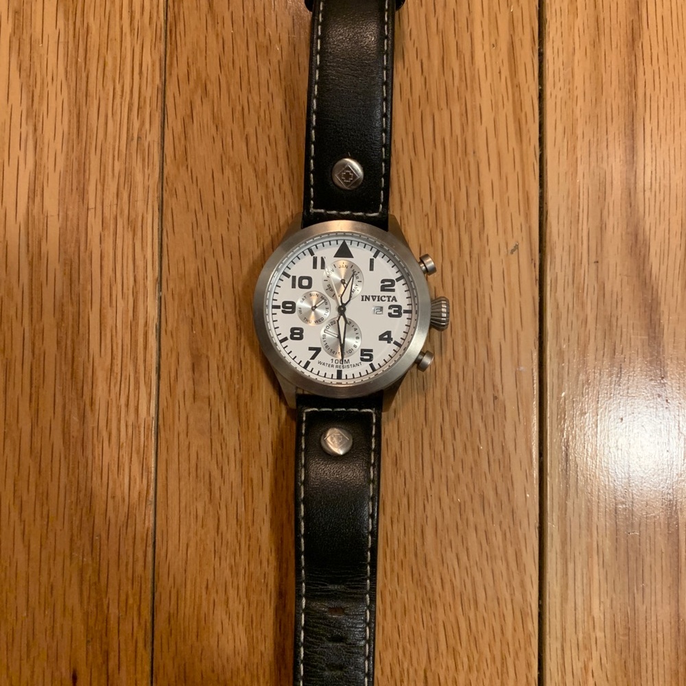 Men’s black Invicta Watch